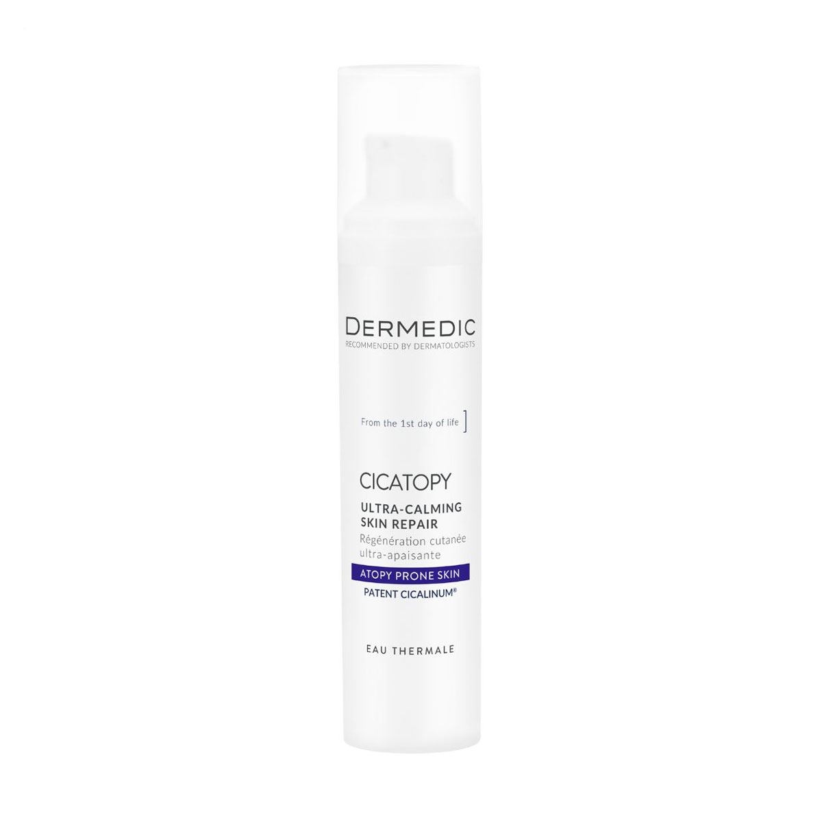 Ультразаспокійливий відновлювальний крем для обличчя Dermedic Cicatopy Ultra-Calming Skin Repair, 40 мл
